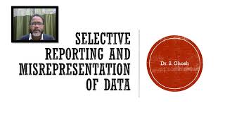 Selective Reporting and Misrepresentation of Data [upl. by Ahsied174]