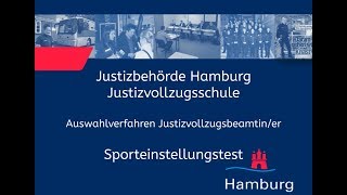 Sporteinstellungstest für Bewerberinnen im Justizvollzugsdienst [upl. by Annalee804]