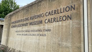 Caerleon Roman Fortress amp Baths  Including Caerleon Wood Sculptures [upl. by Ahsienet]