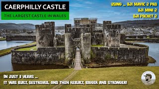 Caerphilly Castle  The Largest in Wales 2nd in Britain [upl. by Jaclin282]