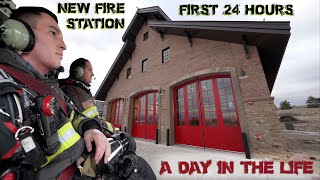 First 24 Hours in a New Fire Station  A Day in the Life [upl. by Eloisa]