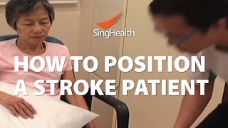 How To Position A Stroke Patient [upl. by Jelks]