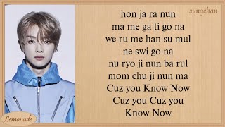 NCT U  Know Now Easy Lyrics [upl. by Mick]