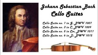 Johann Sebastian Bach  Cello suites in 432 Hz great for reading or studying [upl. by Hegarty]