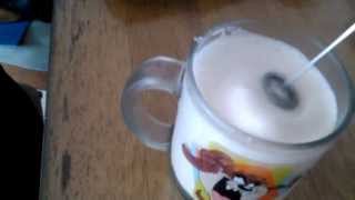 Aerolatte Review Frothing Cold Milk In Under 1 Minute [upl. by Stedman791]